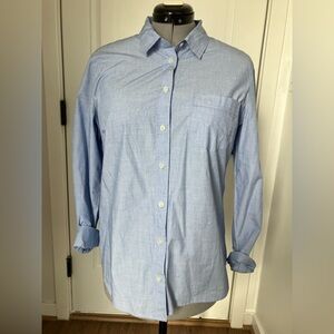 J. Crew Light Blue Casual Button Down Shirt